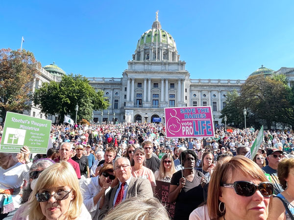 March for Life in Harrisburg, PA