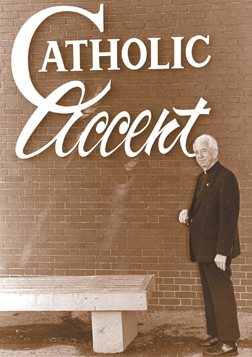 Catholic Accent sign