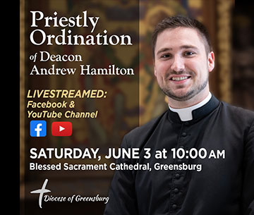 Priestly Ordination Deacon Andrew Hamilton