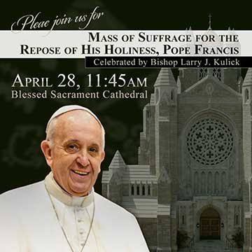 Mass of Suffrage for Pope Francis