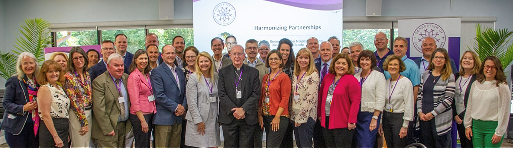 2023 CEO Symposium Member attendees with Bishop John Noonan, Diocese of Orlando, May 2, 2023