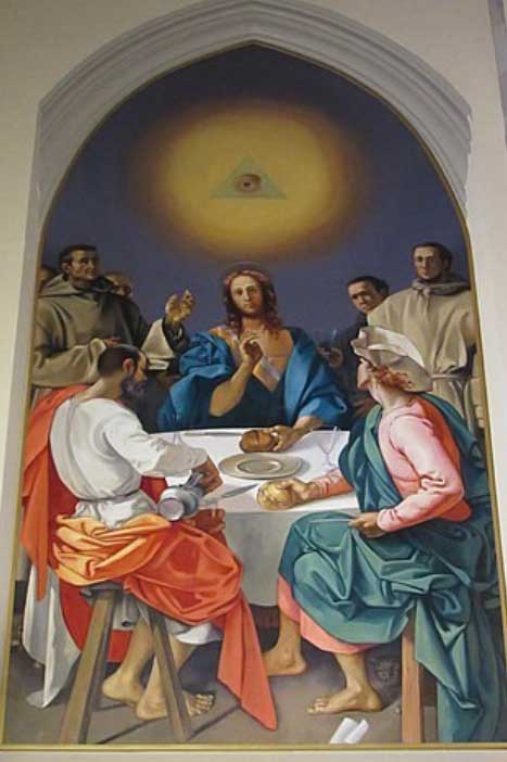 The Supper at Emmaus, Blessed Sacrament Cathedral in Greensburg